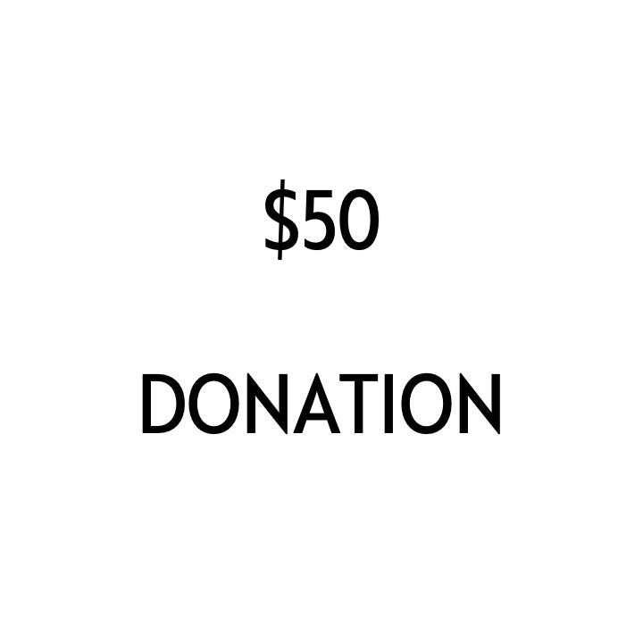 $50 Donation